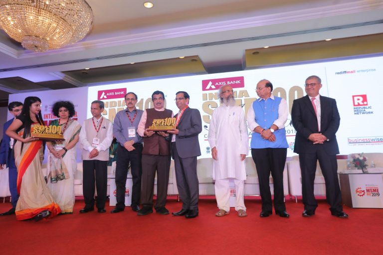 Most Innovative SME’ under Top 100 SME of India 2019 by Ministry of MSME, Govt. of India